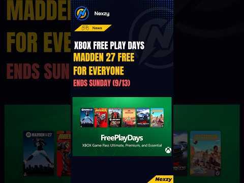 Xbox Free Play: Madden & Borderlands 4!